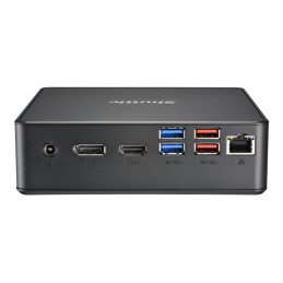 Barebone - mini PC 1 x Celeron 7305 - RAM 0 Go - UHD Graphics 620 - Gigabit Ethernet - noir (NC40U)_10