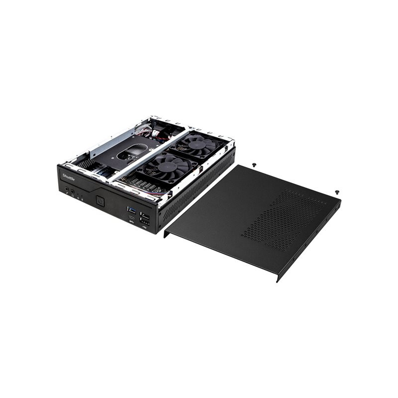 Barebone - Slim-PC Socket LGA1700 - Intel H610 - pas de processeur - RAM 0 Go - Gigabit Ethernet, 2.5 Gi... (DH610)_1