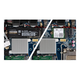 Barebone - Slim-PC Socket LGA1700 - Intel H610 - pas de processeur - RAM 0 Go - Gigabit Ethernet, 2.5 Gi... (DH610)_9